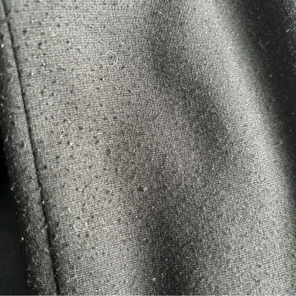 Chic By Jacob Petite Small Black Fitted Blazer Polka Dot Lining Office Siren 90s - Picture 10 of 10